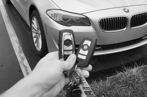 BMW proximity keys